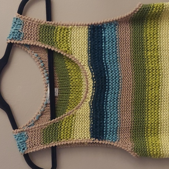 PENDLETON Striped Sleeveless Knit Tank Tunic Top - Picture 2 of 9